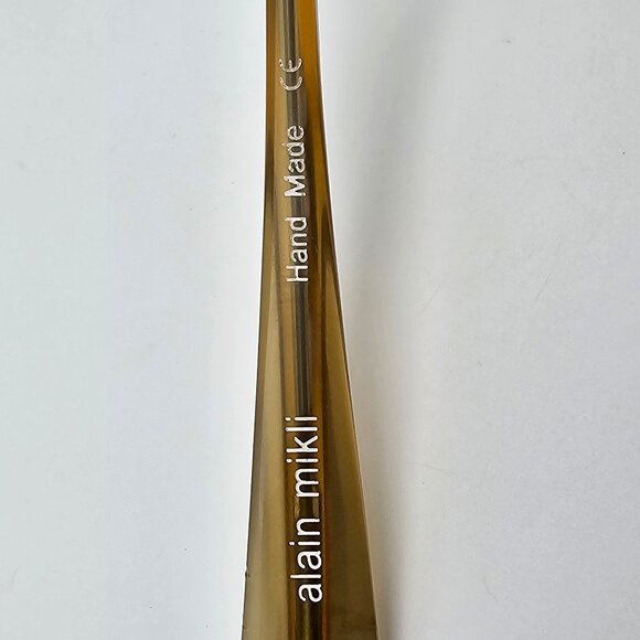 Alain Mikli A0656 17 Lime Green Semi Rimless Eyeglasses Frame w Flexhinge France - Picture 9 of 14